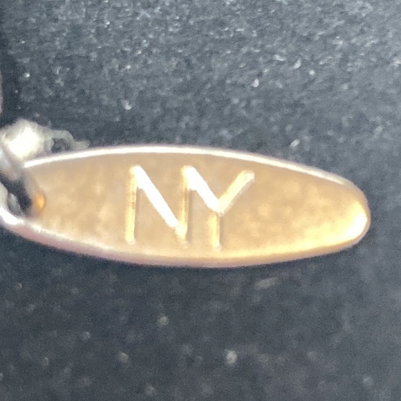 20" 3 Strand Blue Green Smokey Black Tiered Necklace - Picture 11 of 12